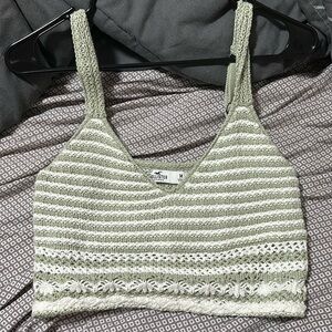 Hollister knitted tank top